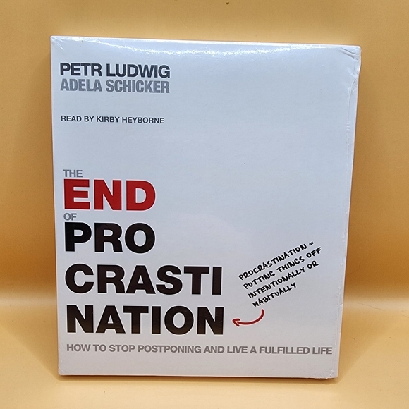End of Procrastination 3 CD Audiobook by Adela Schicker Petr Ludwig Self Help - Picture 1 of 2